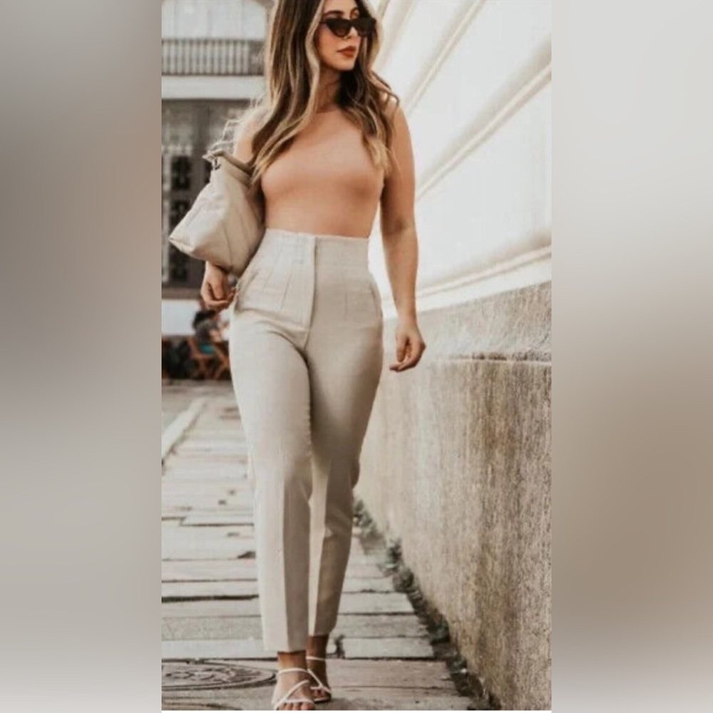 Zara highwaist pants